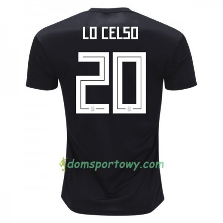 Koszulka Argentyna Lo Celso 20 Wyjazdowe Koszulki Piłkarskie Mistrzostwa Świata 2018